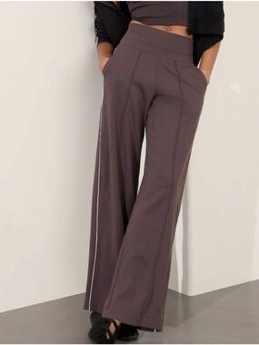 Athleta Venice High Rise Track Stripe Wide Leg Pant XS/T